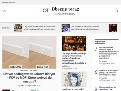 ObecneTeraz.pl – Twój portal z pasją do luksusu i przygód!