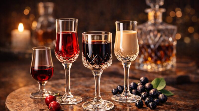 kieliszki do likieru