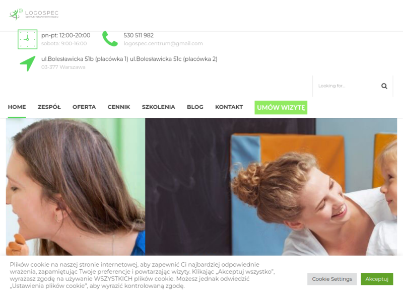 LOGOSPEC- Logopeda dziecięcy Warszawa – terapia mowy i rozwoju