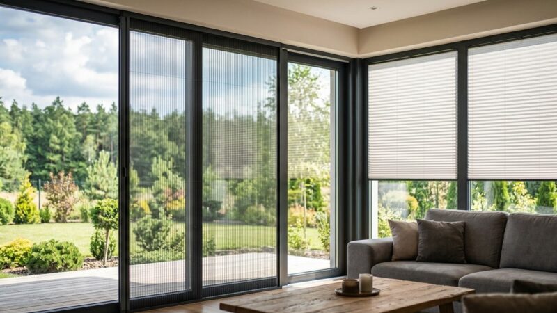 zaawansowane osłony okienne